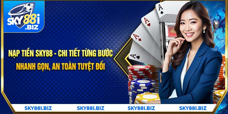 Nạp tiền SKY88 - Chi tiết từng bước, nhanh gọn, an toàn tuyệt đối