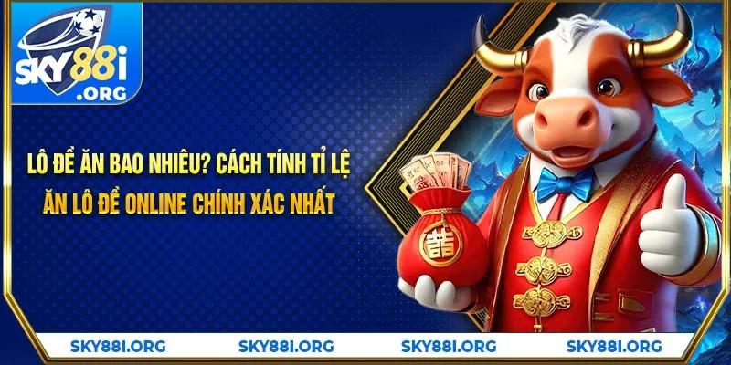 Lô Đề Ăn Bao Nhiêu? Cách Tính Tỉ Lệ Ăn Lô Đề Online Chính Xác Nhất